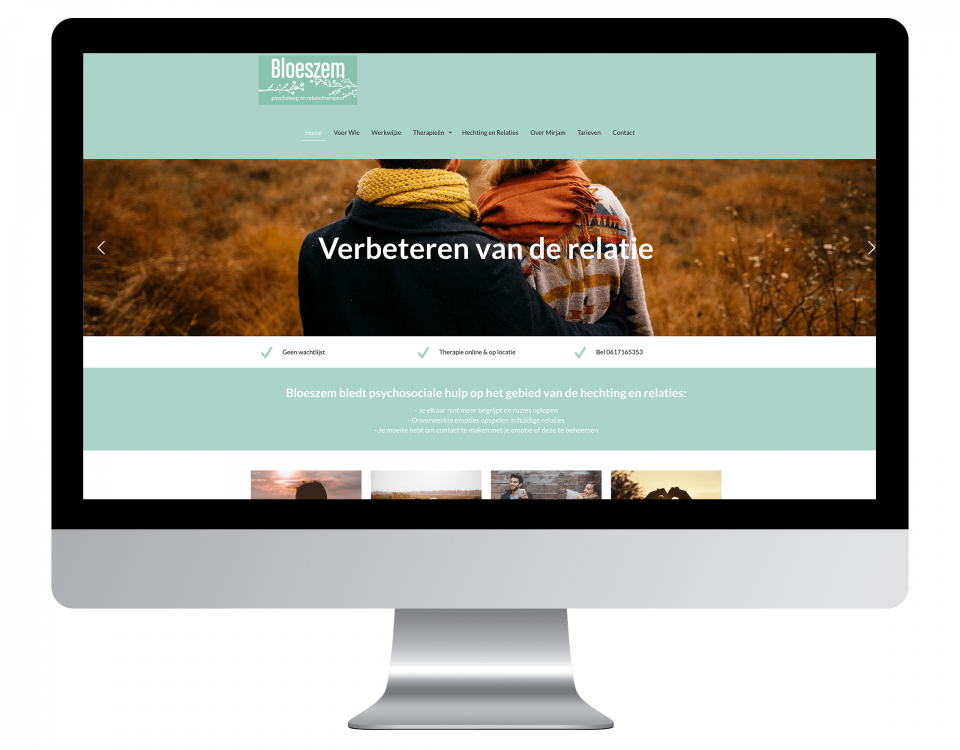 De nieuwe website van Bloeszem